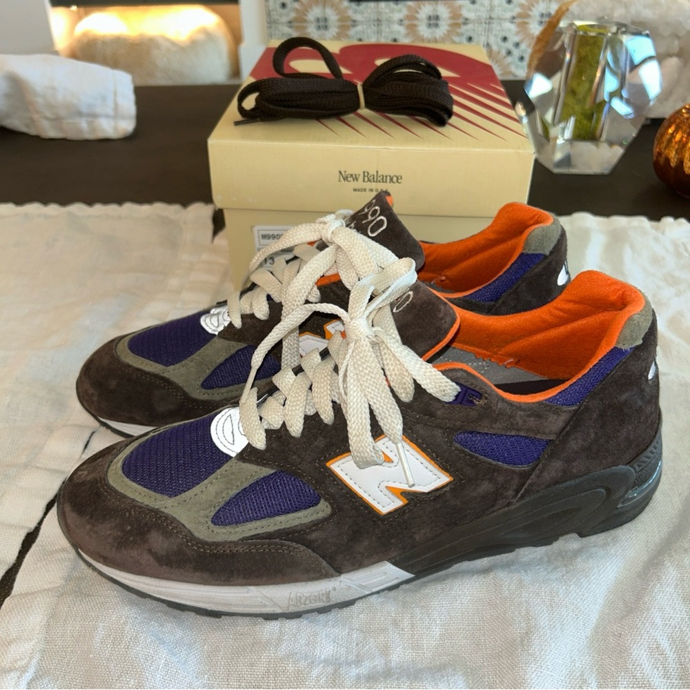 Men’s New Balance 990 M990BR2 Brown Lifestyle 13 US Teddy Santis Made In USA